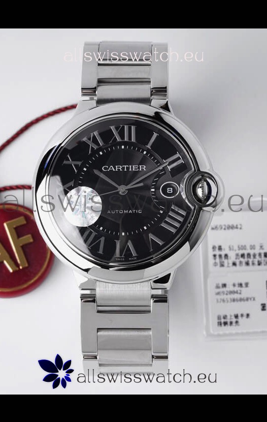 Ballon De Cartier Automatic 1:1 Mirror Swiss Replica Watch in 904L Steel Casing - 42MM