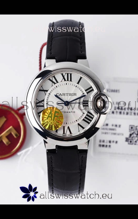 Ballon De Cartier Swiss Automatic 1:1 Mirror Quality 33MM in White Dial 