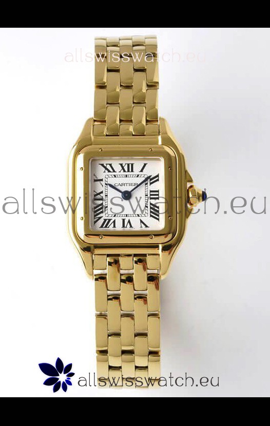 PANTHERE de Cartier Edition 22mm 1:1 Mirror Swiss Watch Yellow Gold Casing