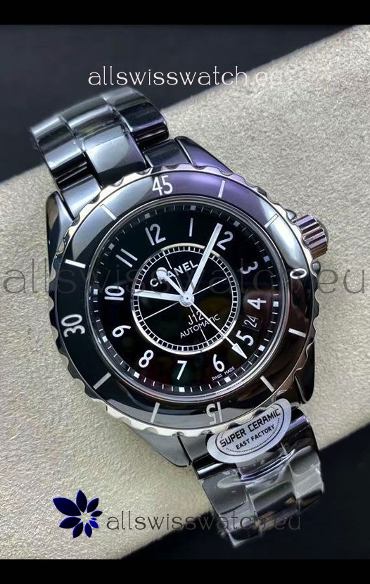 Chanel J12 38MM Black Ceramic Case Watch Automatic 1:1 Mirror Replica Watch
