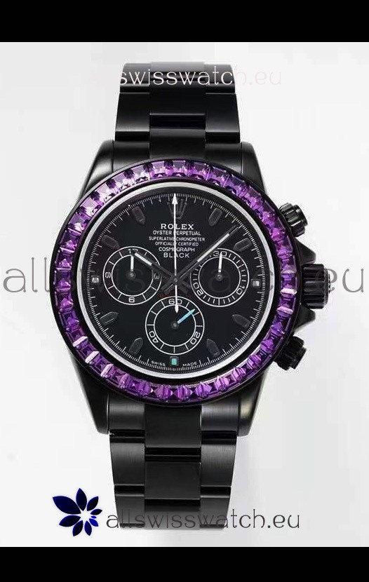 Rolex Daytona Blaken Edition Swiss 1:1 Mirror Replica Cal.4130 Movement PVD Casing