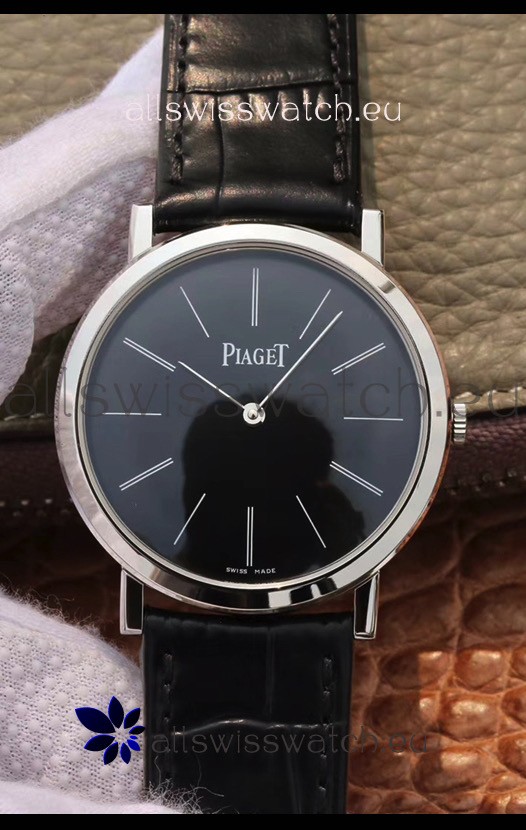 Piaget Altiplano G0A29113 1:1 Mirror Swiss Replica Watch in Black Dial 