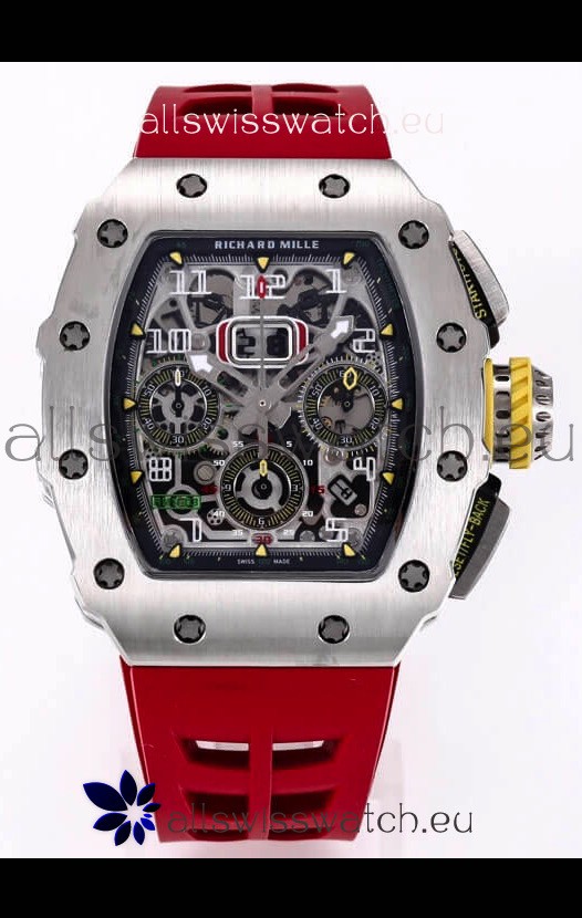 Richard Mille RM011 Felipe Massa 1:1 Mirror Quality One Piece Titanium Lightweight Case