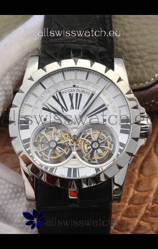 Replica Roger Dubuis Excalibur RDDBEX0250 1:1 Mirror Replica Watch in Steel Casing