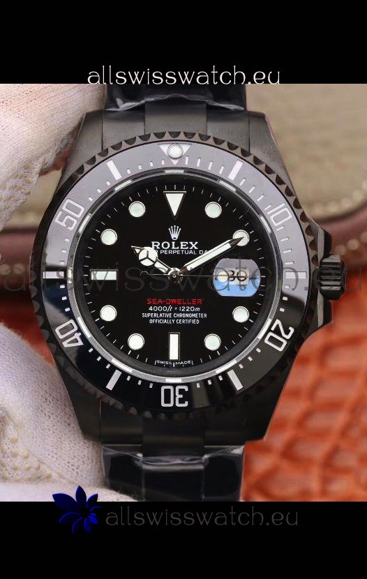 Rolex SeaDweller Deep-Sea Black Dial 50th Anniversary Edition in 1:1 Mirror Quality - PVD Casing