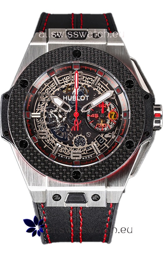 Hublot Big Bang F1 "Titanium Carbon" Edition Chronograph Swiss Replica Watch 