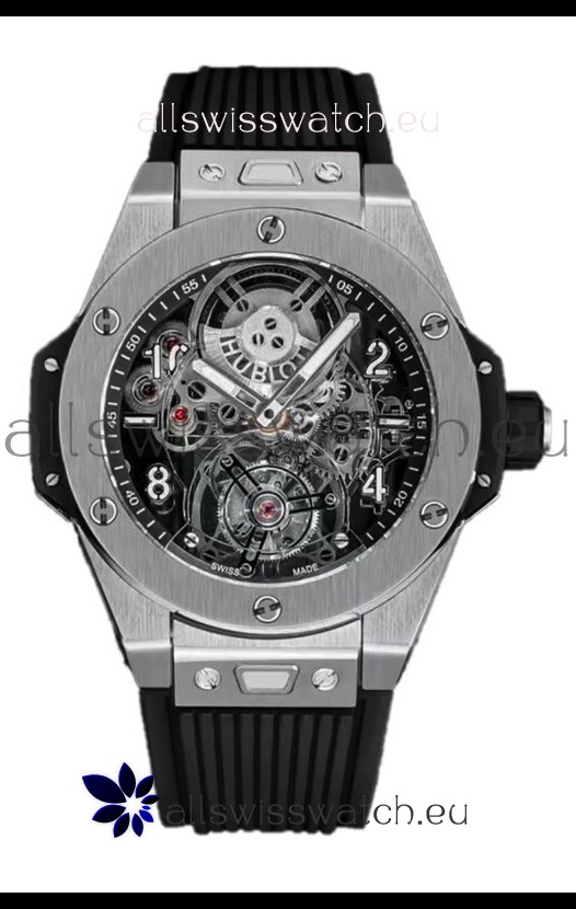 Hublot Big Bang Tourbillon Titanium Casing Watch in 45MM 1:1 Mirror Replica