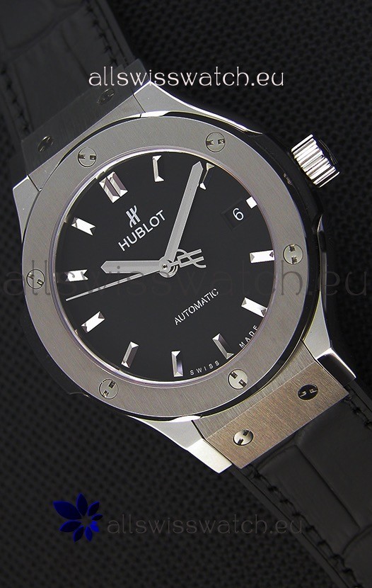 Hublot Big Bang Classic Fusion 38MM 1:1 Mirror Replica Watch Black Dial 
