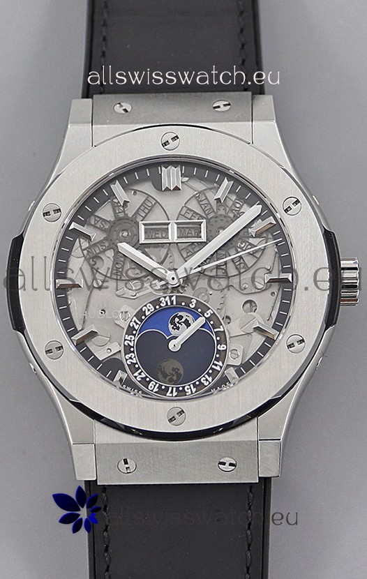 Hublot Aerofusion Moonphase Skeleton Swiss Replica Watch 