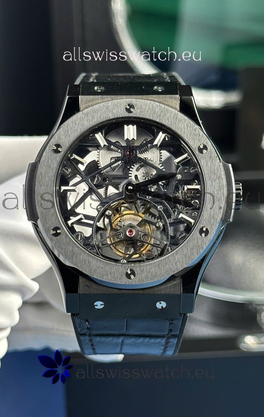 Hublot Classic Fusion Swiss Tourbillon 1:1 Mirror Replica - Ceramic Casing 45MM