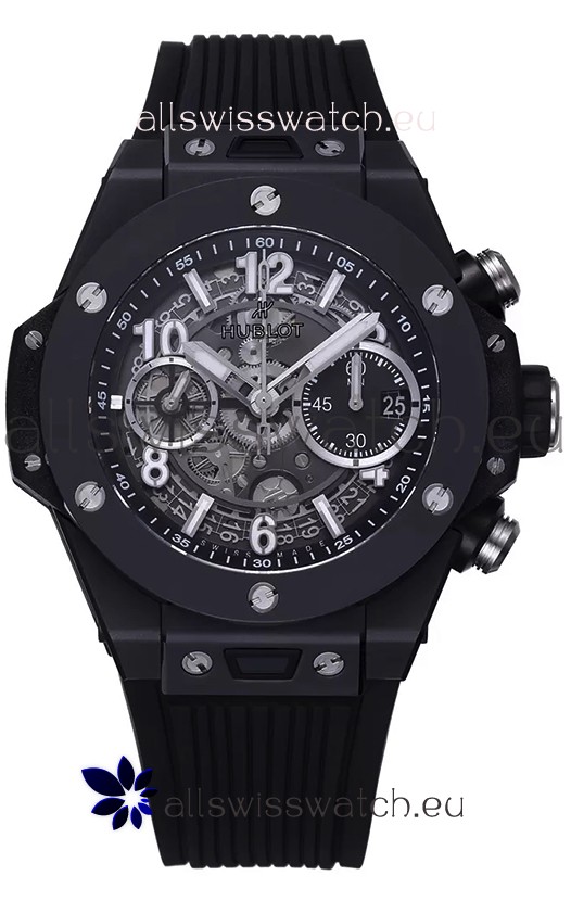 Hublot Big Bang Unico Black Ceramic Casing 1:1 Mirror Edition Swiss Replica Watch