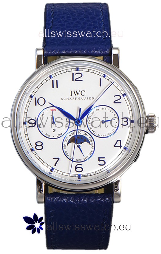 IWC Portofino Perpetual Calendar IW3446 White Dial Swiss Replica Watch 