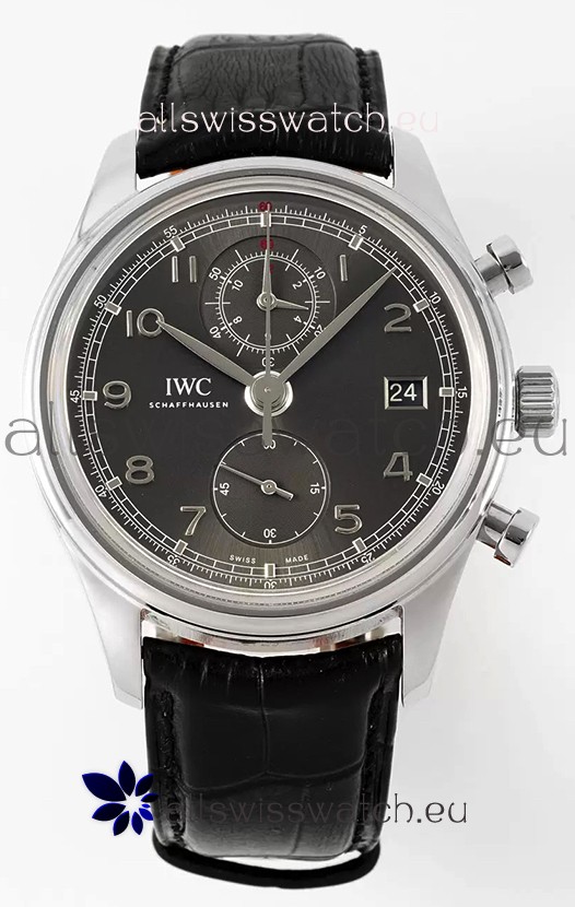IWC Portugieser Chronograph Classic IW390404 Grey Dial Swiss Replica Watch