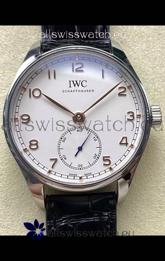 IWC Portugieser Super Clone Automatic 41 IW358303 White Dial in Steel Case