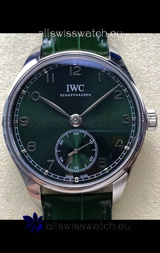IWC Portugieser Super Clone Automatic 41 IW358310 Green Dial in Steel Case