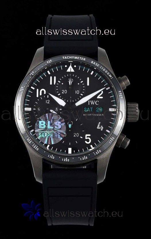 IWC Pilot's IW388306 Super Clone Chronograph 41 Mercedes-AMG Pertonas F1 Ceramic Watch