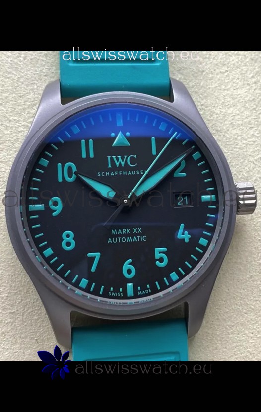 IWC Pilot's MARK XX Super Clone Mercedes-AMG Petronas Formula 1 Replica Watch 
