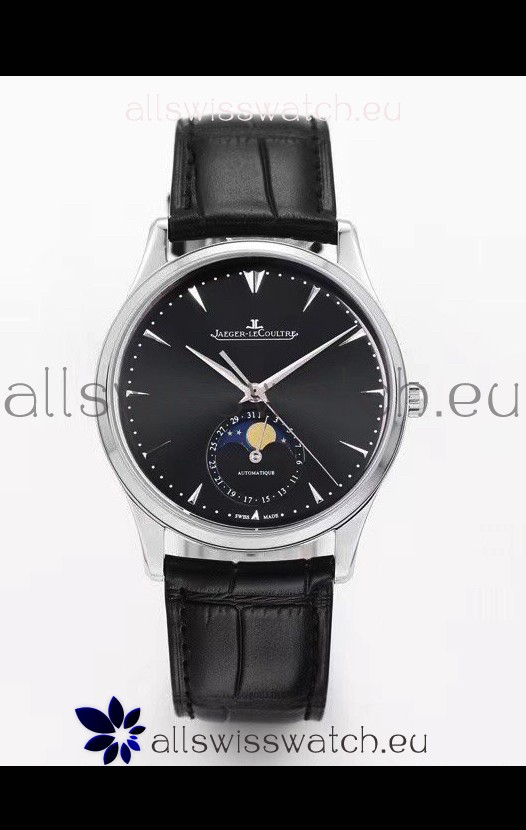Jaeger LeCoultre Master Ultra Thin Moon 904L Steel 1:1 Mirror Replica Watch