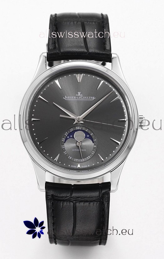 Jaeger LeCoultre Master Ultra Thin Moon 904L Steel 1:1 Mirror Replica Watch