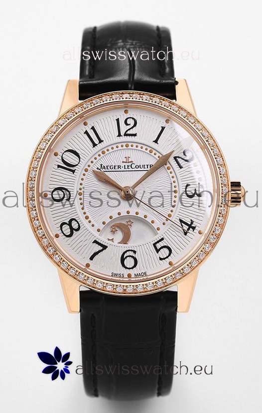 Jaeger-LeCoultre Rendez-Vous Steel Night & Day Rose Gold 1:1 Mirror Swiss Watch