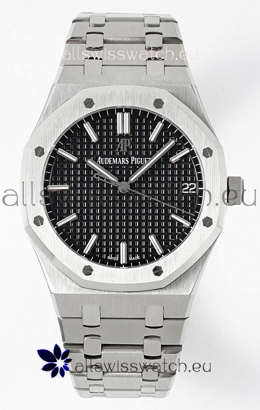 Audemars Piguet Royal Oak 15500 41MM Black Dial 904L Steel CALIBRE 4302 Movement 1:1 Mirror Replica