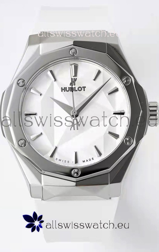 Hublot Classic Fusion Orlinski King 40MM Edition White Dial Swiss Replica Watch
