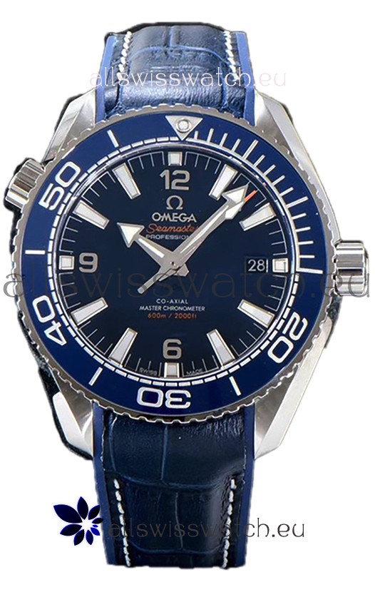 Omega Seamaster Planet Ocean 600M 43.50 MM Blue Dial Steel Casing 1:1 Mirror Replica