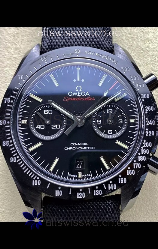 Omega Speedmaster Dark Side of the Moon Nylon Strap - 1:1 Superclone Replica Watch 