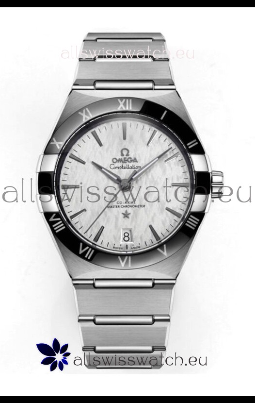 Omega Co-Axial Constellation Stainless Steel Rhodium Dial 1:1 Mirror Replica 41MM