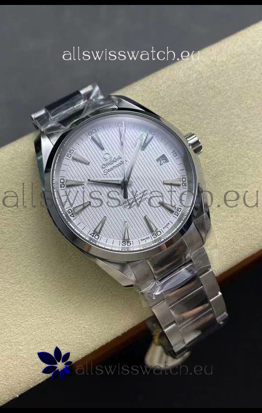 Omega Aqua Terra 150M White Dial 904L Steel Casing White Dial 1:1 Mirror Replica 41MM 