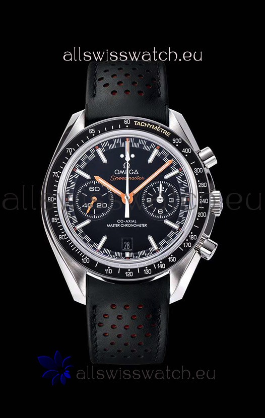 Omega Speedmaster Racing Co-Axial Master Chronograph Swiss Replica Watch Black Dial