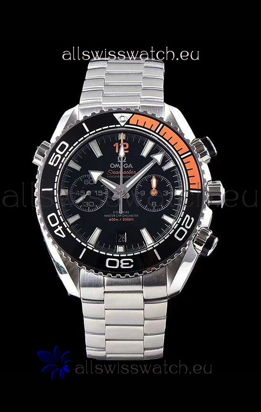 Omega Planet Ocean 600M Chronograph 904L Steel 1:1 Mirror Replica Watch 