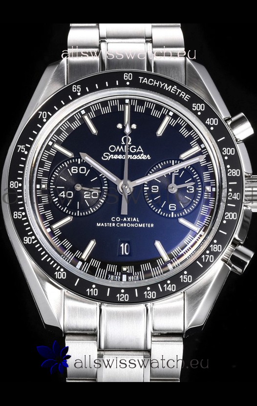Omega Speedmaster Super Clone Racing Co-Axial Master Chronograph Swiss Replica Watch Black Dial