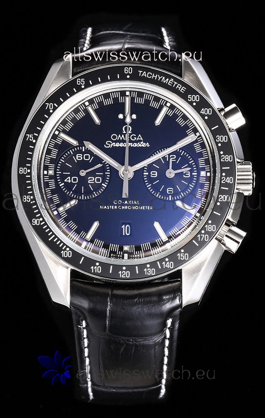 Omega Speedmaster Super Clone Racing Co-Axial Master Chronograph Swiss Replica Watch Black Dial