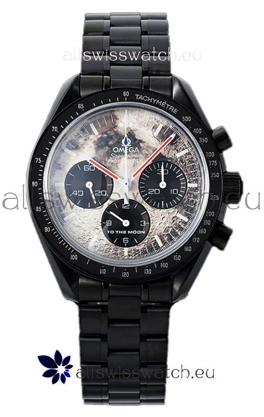 Omega Speedmaster Black Venom Co-Axial Chronograph 42MM 1:1 Mirror Replica Watch