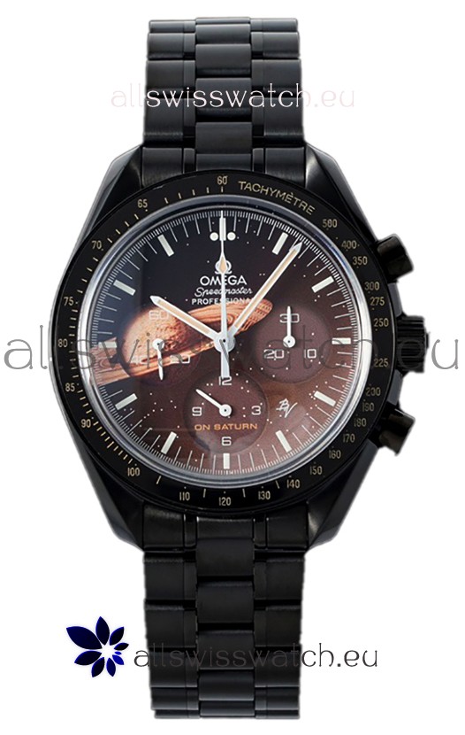 Omega Speedmaster Black Venom Moon Dial Chronograph 42MM 1:1 Mirror Replica Watch