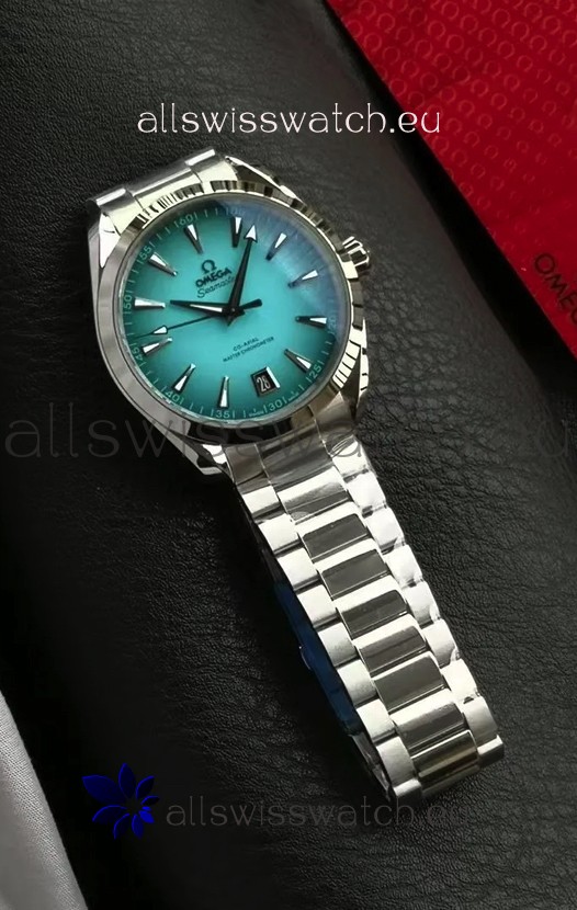 Omega SeamasterSuper Clone Aquaterra 150M Turquoise Dial 1:1 Mirror Replica Watch