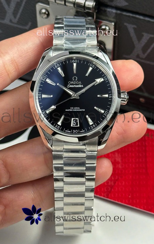 Omega Aqua Terra Super Clone 150M Black Dial 904L Steel Casing 41MM Watch