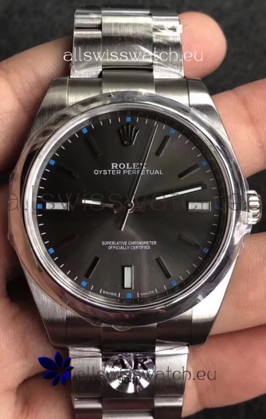 Rolex Oyster Perpetual REF#124300 41MM Cal.3230 Movement Swiss Replica Black Dial 904L Steel 1:1 Mirror Replica Watch