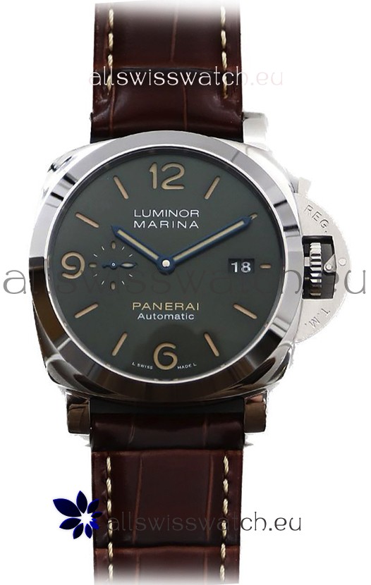 Panerai Luminor Marina PAM1116 Platinumtech Green Dial 1:1 Mirror Swiss Replica 