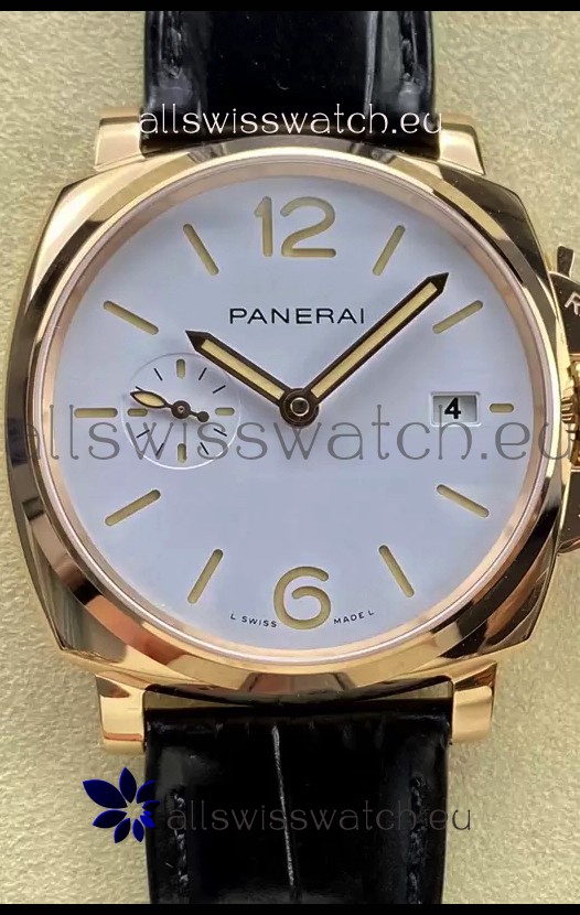 Panerai Luminor Due PAM1336 Edition 1:1 Mirror Swiss Replica Watch White Dial