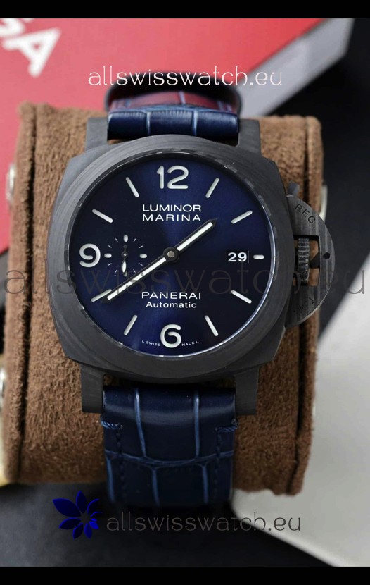 Panerai Super Clone Luminor PAM1664 Automatic Blue Dial 42MM Carbotech Swiss Replica