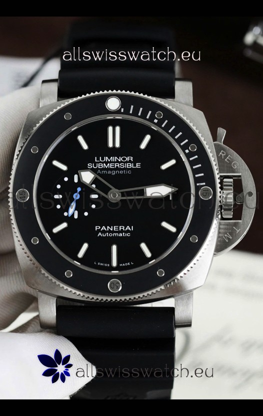 Panerai Luminor Super Clone Submersible PAM1389 Titanium Swiss Watch 