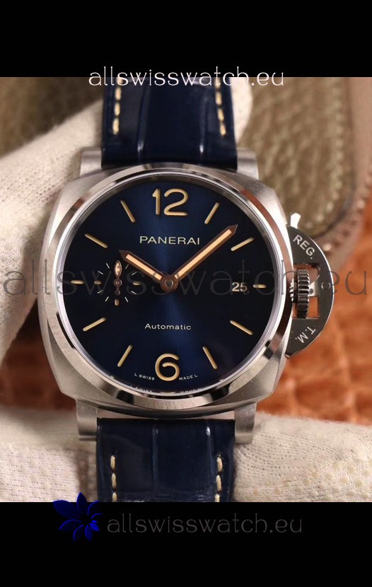 Panerai Luminor DUE PAM927 Edition 1:1 Mirror Swiss Replica Watch in Steel Casing 42MM