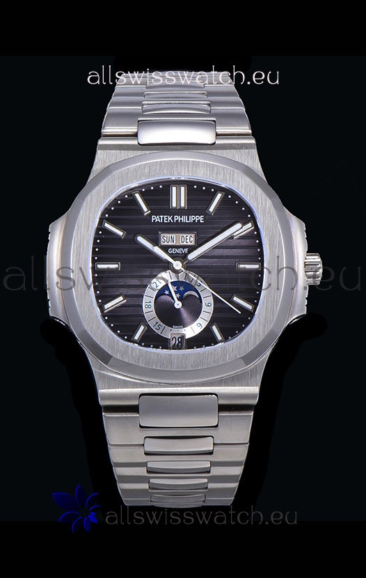 Patek Philippe Nautilus 5726A in Black Dial 1:1 Replica Version 2022 Updated Version