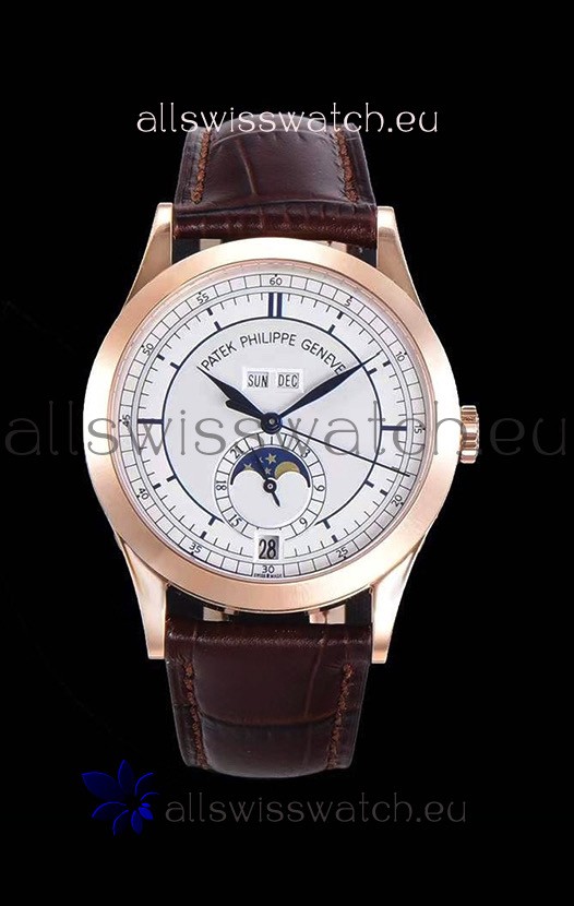 Patek Philippe Annual Calendar 5396R-001 Complications Swiss Replica Watch in White