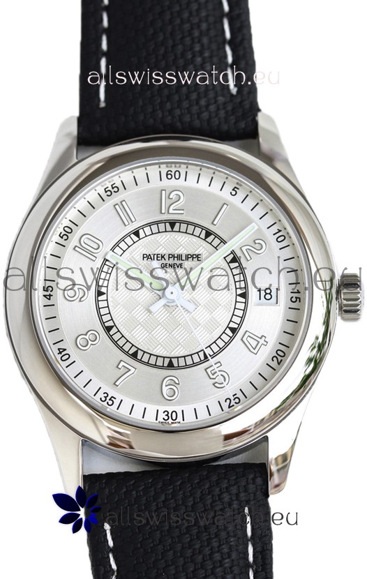Patek Philippe Calatrava 6007 Steel Dial 904L Steel Casing 1:1 Mirror Replica Watch