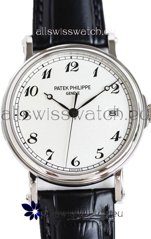 Patek Philippe Calatrava 5153G White Gold 1:1 Mirror Swiss Replica Watch 