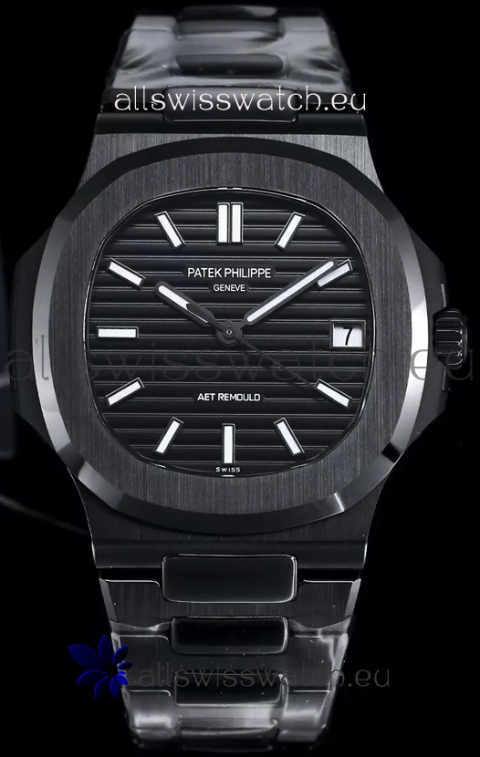 Patek Philippe Nautilus 5711 AET Remould Black Ceramic Edition Swiss Replica Watch