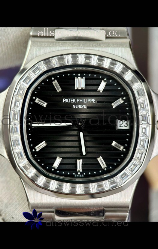 Patek Philippe Nautilus 5711/1A-014 1:1 Mirror Swiss Replica Watch in Brown Dial